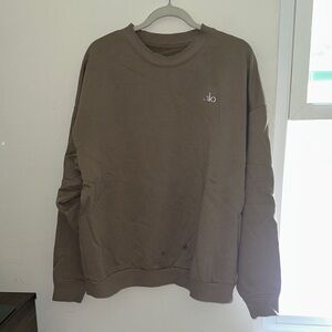 ALO Yoga Men's Gravel Crewneck Sweater - accolade